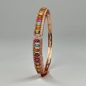 Zonder minimumprijs - Armband 925 sterlingzilver rosegoud, Nieuw