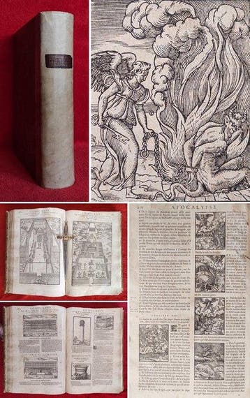 [Folio 37 cm, 4kg] LA SAINCTE BIBLE [Illustrated with 256