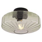 Design plafonnière groen, Sevda, Ophalen of Verzenden, Nieuw, Glas, Design