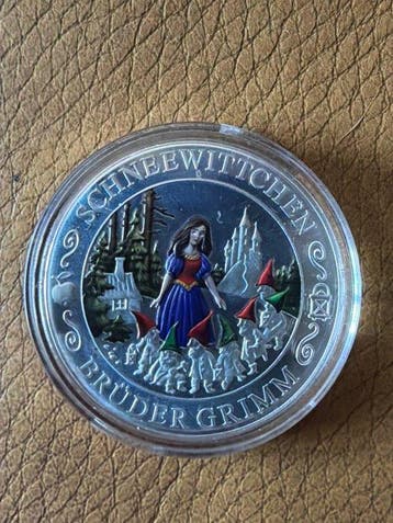 Duitsland. Silver medal Grimm Märchen - Schneewittchen