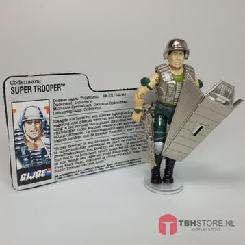 G.I. Joe Super-Trooper (v1) (Compleet) (GI Joe Figuren), Verzenden, Zo goed als nieuw
