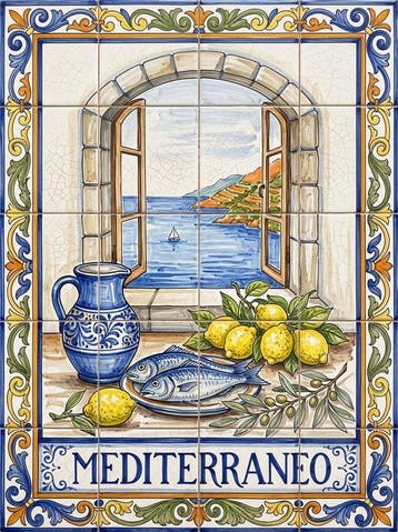 Henshin - Mediterraneo - Majolica Still Life