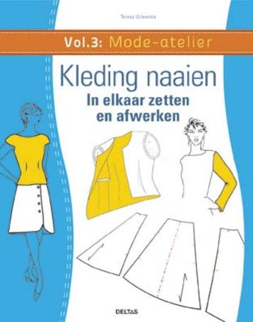 Kleding naaien / Mode-atelier / 3 - Teresa Gilewska, Verzenden, Zo goed als nieuw, Teresa Gilewska
