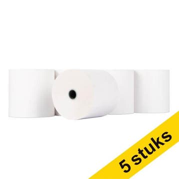 123inkt kassarol 80x80x12 thermo wit (5 stuks), Verzenden