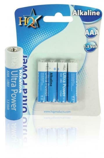 AAA batterijen (4 stuks), Audio, Tv en Foto, Accu's en Batterijen, Ophalen of Verzenden, Nieuw, Oplaadbaar