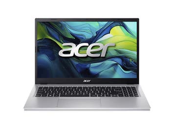 Acer - Aspire Go 15 Ag15-71p-53yz - 15.6 inch - Pure Silver, Computers en Software, Windows Laptops, Beeldschermdiagonaal (cm/inch)->39.6 cm / 15.6 inch