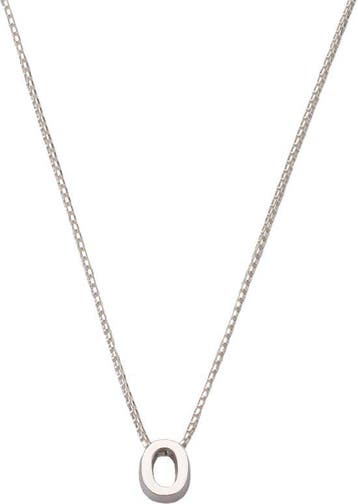 Joy de la Luz JOY Initial Silver Ketting JSI-O (Letter O), Verzenden, Nieuw
