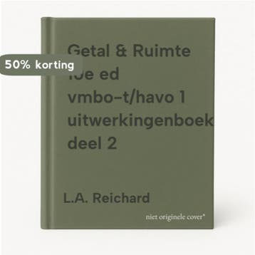 Getal & Ruimte 10e ed vmbo-t/havo 1 uitwerkingenboek deel 2, Boeken, Verzenden, Gelezen, L.A. Reichard