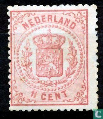 Nederland - Rijkswapen  - 1869, Verzenden, Postfris