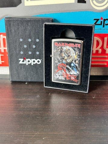 Zippo - Iron Maiden The Number of the Beast Zippo - Zonder, Nieuw