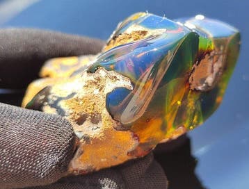 Blauwe Amber - Hoge Kwaliteit!- 46 g