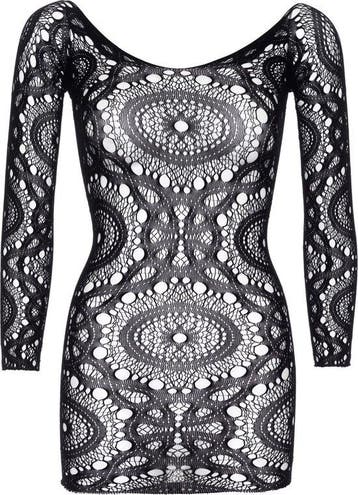 Lace long sleeved mini dress (intimiteit, Mooi & Gezond), Verzenden