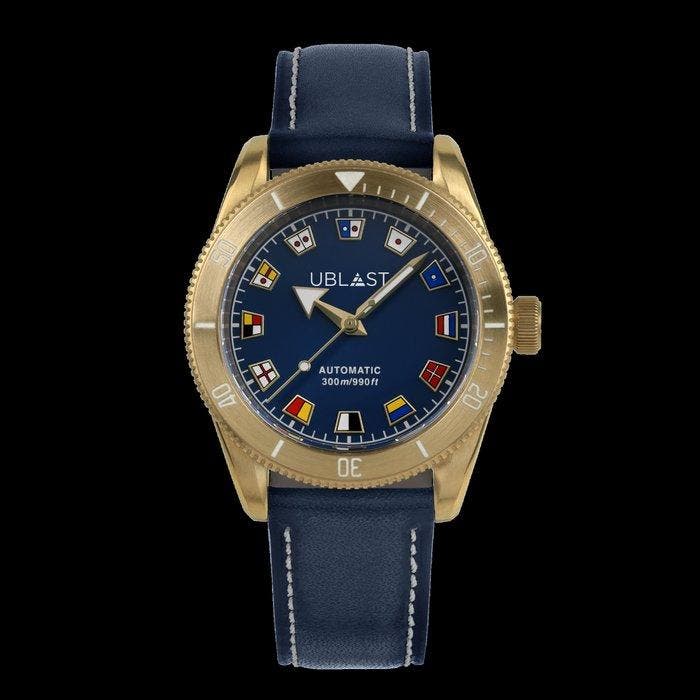 Ublast - Oracle Bronze Ltd. Edition - REF.UBORA40FLBU -, Sieraden, Tassen en Uiterlijk, Horloges | Heren