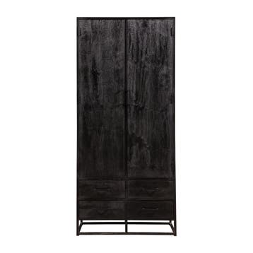 Mangohouten Kast Brendon 90 cm, Verzenden, Nieuw