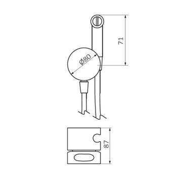 Bidet Handdoucheset GRB InCool Mengkraan Messing Chroom, Ophalen of Verzenden, Nieuw