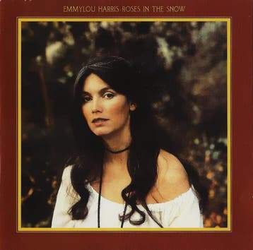 Emmylou Harris - Roses In The Snow, Ophalen of Verzenden, Gebruikt