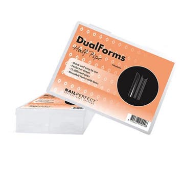 Nail Perfect  Dual Forms Half Pipe  120 Stuks, Verzenden, Nieuw