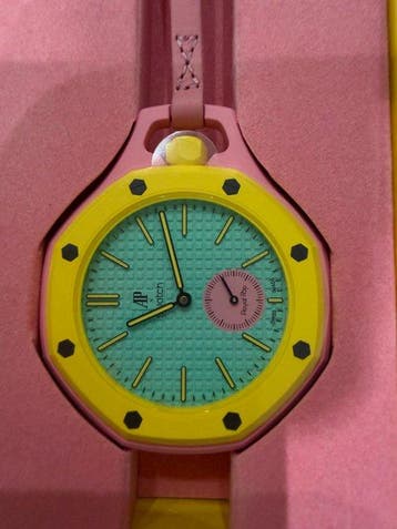 Swatch Royal Pop - Swatch × Audemars Piguet OTG ROZ - na, Nieuw