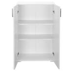 Multifunctionele kast Vela MDF Wit 115,5x31x60cm (Meubelen), Verzenden