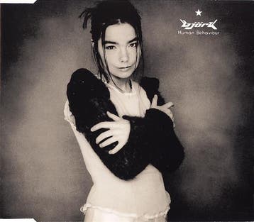 cd single - Bjork - Human Behaviour, Cd's en Dvd's, Cd Singles, Verzenden, Zo goed als nieuw, Pop