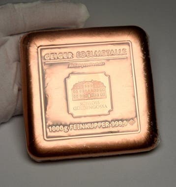 1 kilogram - Koper .999 - Geiger Edelmetalle, Germany