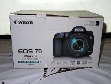 Canon EOS 7D Mark II + EF 50/1.8 STM Digitale reflex camera, Nieuw
