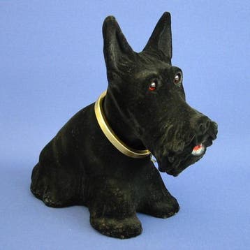 Zwarte Schotse Terrier hoedenplank hond, Verzenden, Nieuw