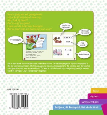 Een boek vol taart / Kleuters samenleesboek 9789048711895, Boeken, Verzenden, Gelezen, Nicolle van den Hurk