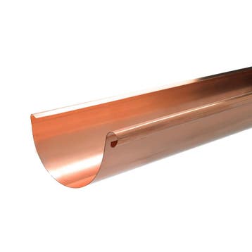 koperen mastgoot M500 0,70x3000mm, Ophalen of Verzenden, Nieuw