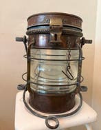 Davy London Ships lamp - Koper, Messing, Glas