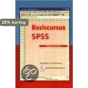 Basiscursus SPSS - A. Mathijssen 9789023240495, Verzenden, Zo goed als nieuw, A. Mathijssen