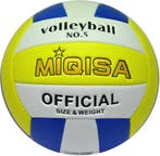 Beach Volleybal MIQISA - Geel/Wit/Blauw | HOT Games -, Verzenden, Nieuw