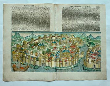 Turkije - Constantinopel; Hartmann Schedel/ Wohlgemut/, Nieuw