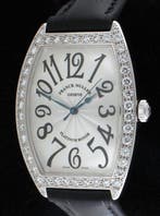 Franck Muller - Cintree Curvex - Platinum Rotor - Diamonds -, Nieuw