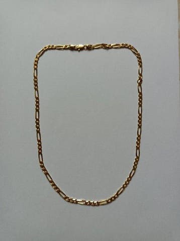 Ketting met hanger - 18 karaat Geel goud - Trui met