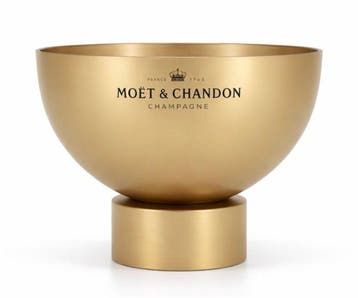Moët & Chandon - Champagne koeler - acryl - Mat goud