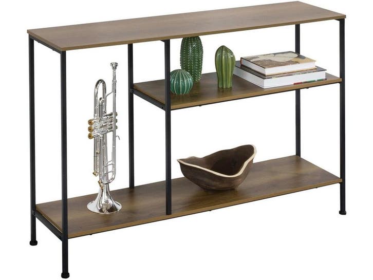 SoBuy FSB35-PF - Console Tafel - 3 Opbergplanken -, Huis en Inrichting, Overige Huis en Inrichting, Nieuw, Verzenden
