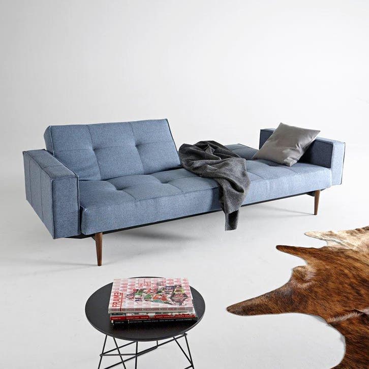 *WOONWINKEL* Innovation Living Splitback Arm Tweepersoons Sl, Huis en Inrichting, Banken | Bankstellen, Nieuw, Verzenden