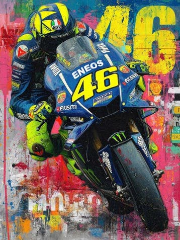 IPR Graph - Valentino Rossi – El Ídolo del MotoGP con el 46, Nieuw