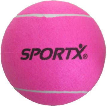 SportX - Jumbo Tennisbal XL - Roze | SportX -, Verzenden, Nieuw