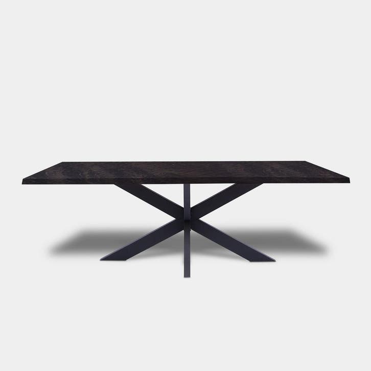 Tafel Boomstam eikenhout  Matrix XL  180x90, Huis en Inrichting, Tafels | Eettafels