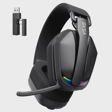 EKSA G19 BT Gaming Headset: Draadloos 2.4GHz/Bluetooth, Lich, Verzenden, Nieuw