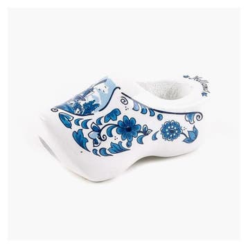 Dasklompje van 7 cm Deftsblauw + molendecor/bloemetjes, Ophalen of Verzenden, Nieuw