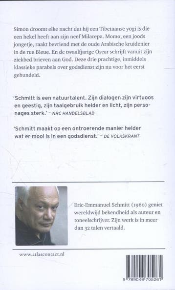 Milarepa ; Meneer Ibrahim en de bloemen van de Koran ; Oscar, Boeken, Verzenden, Gelezen, Eric-Emmanuel Schmitt