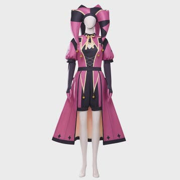 Columbina Cosplay Kostuum - Roze Clown Outfit voor Freak Cir, Verzenden, Nieuw