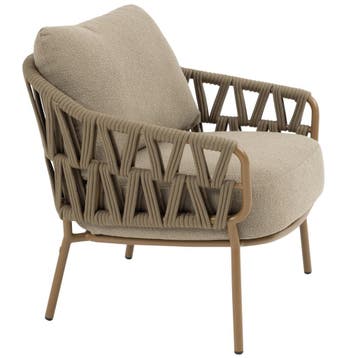 Biarritz low dining stoel 4 Seasons Outdoor, Ophalen of Verzenden, Nieuw