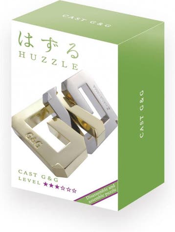 Huzzle Cast Puzzle - G&G (level 3) | Huzzle - Puzzels, Hobby en Vrije tijd, Denksport en Puzzels, Verzenden, Nieuw