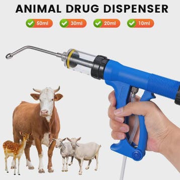 Professioneel Doseerpistool voor Vee en Gevogelte (10-50ML), Dieren en Toebehoren