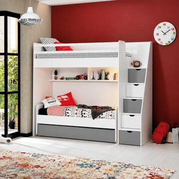 Almila Neo Complete Kinderkamer Set Stapelbed (met bedlade), Nieuw