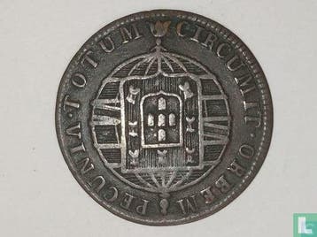 Mozambique 40 réis 1820, Verzenden, Overige landen, Losse munt